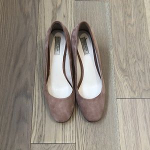 Cole Haan 6.5 pink suede pump